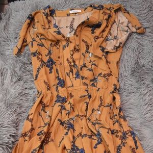 NWOT High Low Fall Dress